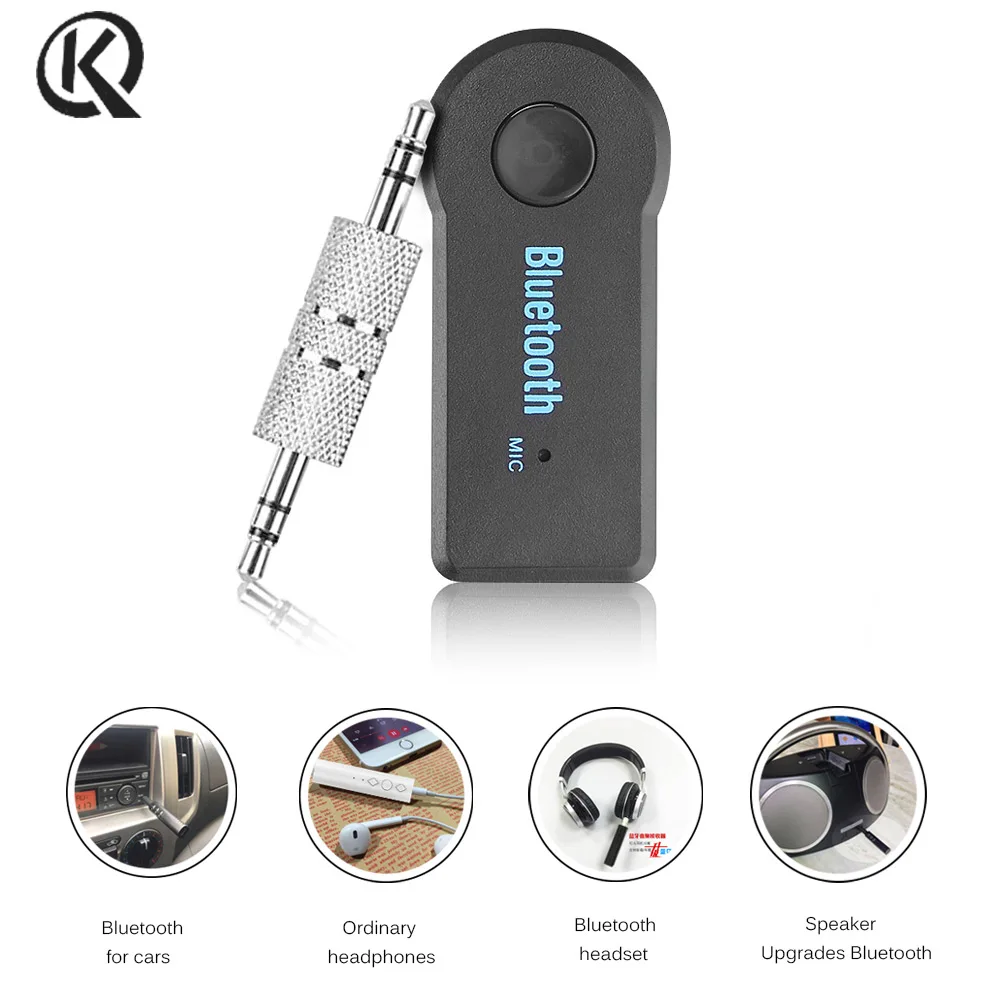 3.5MM Jack car Bluetooth AUX Audio Music Receiver Car Kit Wireless