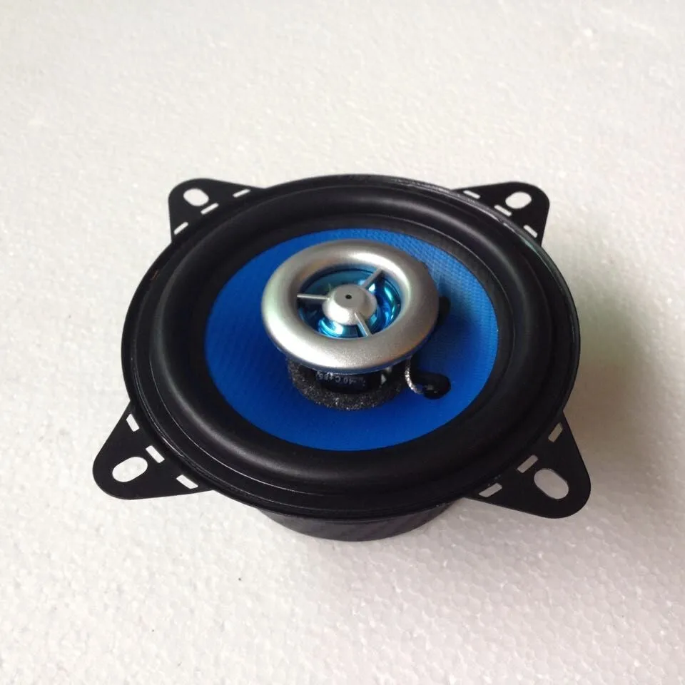 Áudio do Carro Polegada Coaxial Carro Alto-falantes Acústicos 4ohm 100 Watts Injeção Azul Tecnologia Estéreo Alto-falante Motorista 1 Par 4 4 acústicos 4ohm 100 watts injeção azul tecnologia