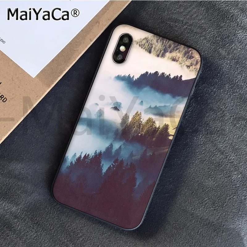 Mountain Peak Forest Snow mountain White smoke