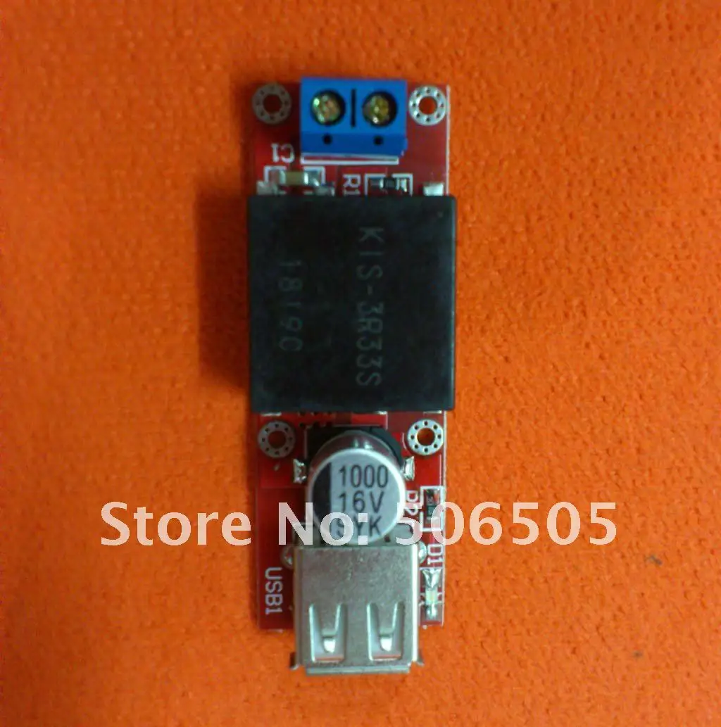 DC/DC Buck 12 V понижающий 5 V USB выход 5 V 2A