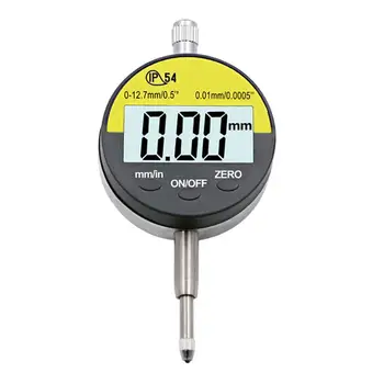

IP54 Digital Display Waterproof Oilproof 0.01mm 0.001mm Digital Micrometer Gauge 0-12.7mm Electronic Dial Gauge Indicator