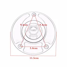 CATTLE KING Motorcycle CNC Fuel Gas CAPS