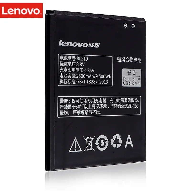 Аккумулятор BL219 для Lenovo A880 A889 A890E A768T A916 S810T S856 2500 мАч | Мобильные телефоны и