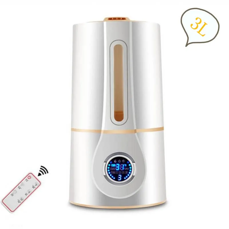 

GXZ 3L Remote Control Aroma Diffuser LCD Screen Smart Ultrasonic Air Humidifier 3 modes Mist Maker Mini Timing Air Purifier