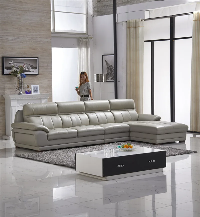 Grey Color Leather Sofa For Apartment In Living Room Sofas From Grey Color Leather Sofa For Apartment In Living Room Sofas From Furniture On Aliexpress Alibaba Group