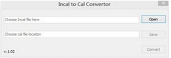 

INCAL TO CAL CONVERTOR-unlock