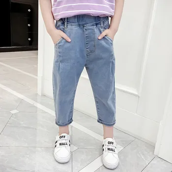 

JMFFY Girls Jeans Spring Summer Fall Style 2019 Trend Denim Trousers For Kids Children Pants Cowboy Clothing Girl Outfits 4-15T