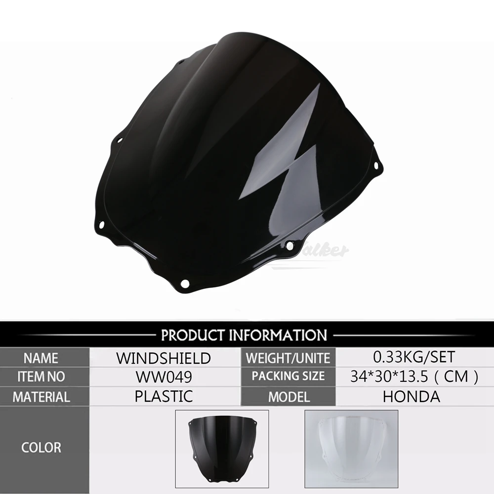 Для Honda rvt1000r VTR1000 SP1 SP2 2000 2006 2001 2002 2003 2004 2005 мотоцикл ветровое стекло Windscherm VTR RVT