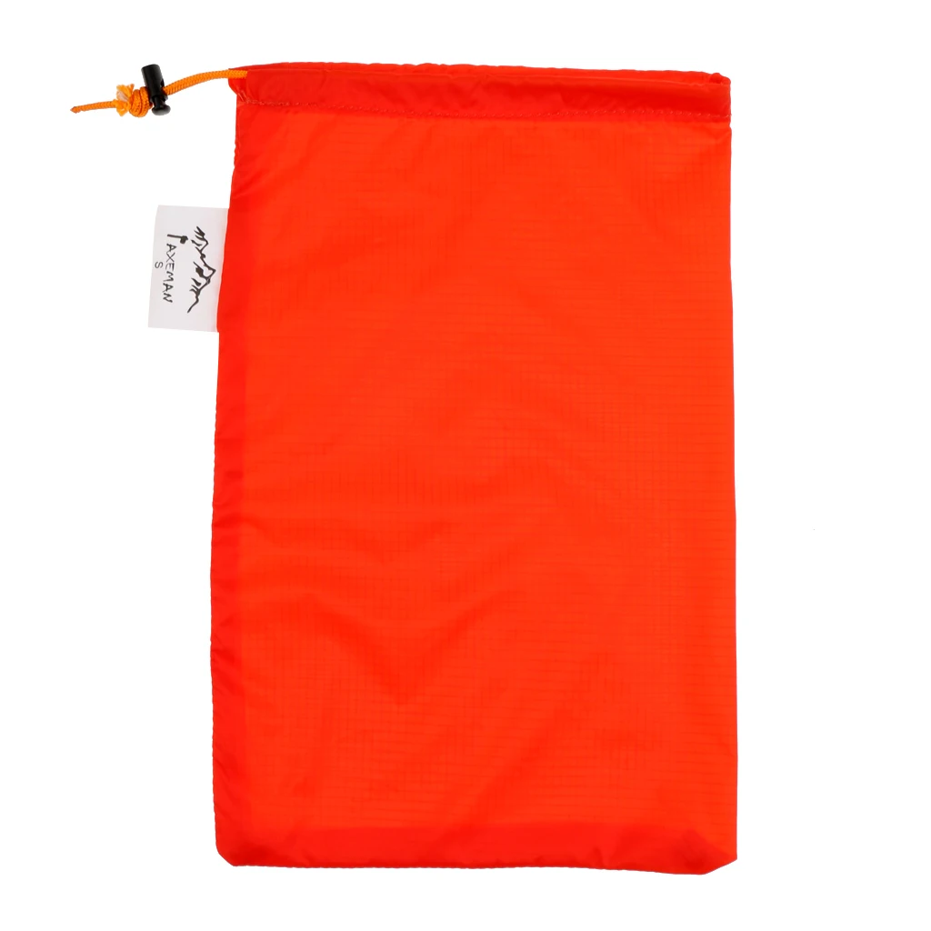 5 PCS Compression Stuff Sack Water Resistant Polyester Great Sleeping Bags Reusable Bag Clothes Camping Hiking -Random Color