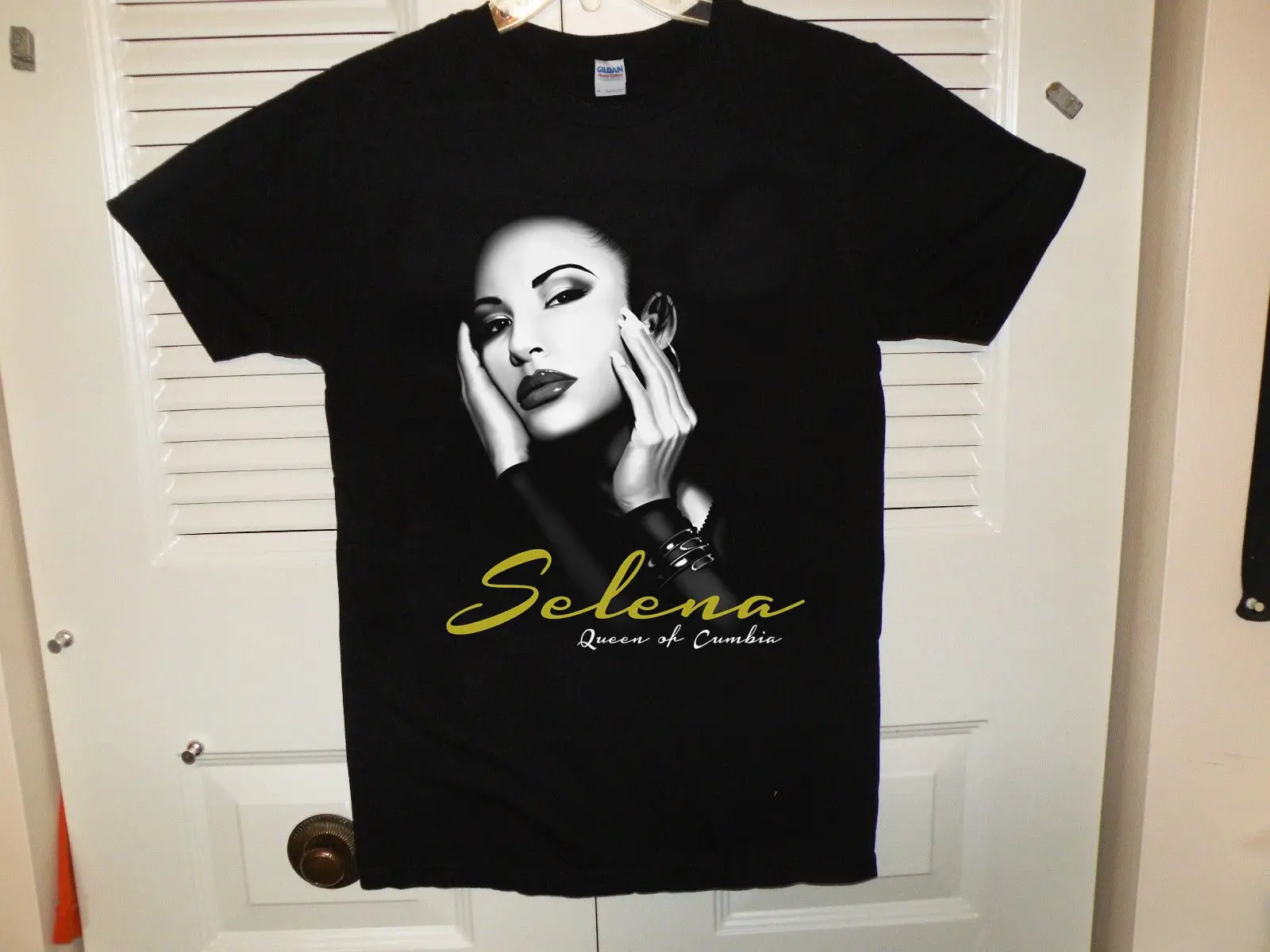 Selena Quintanilla Perez Vive 2005 новая футболка может теперь новый лучший принт с круглым вырезом хлопок военный Короткий
