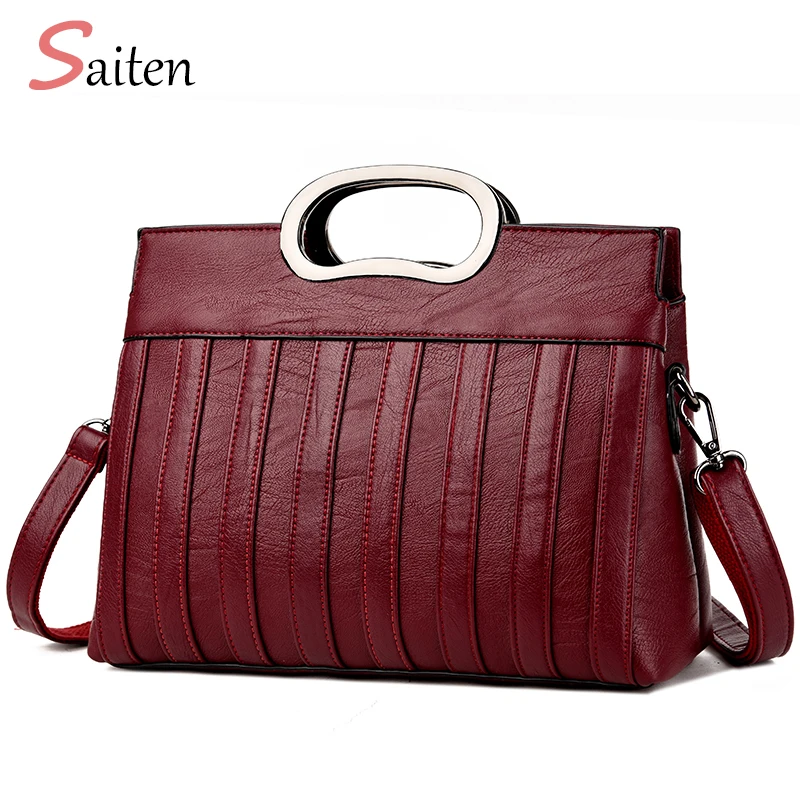 

2017 New Fashion Handbags PU Leather Women Shoulder Bags Casual Ladies Bag Crossbody Bags For Women Luxury Brand Bolsa Feminina