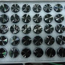 [Белла] алюминиевая черная и белая яркая сторона 15*17 мм крышка группа переключатель ручка потенциометра- 100 шт./лот