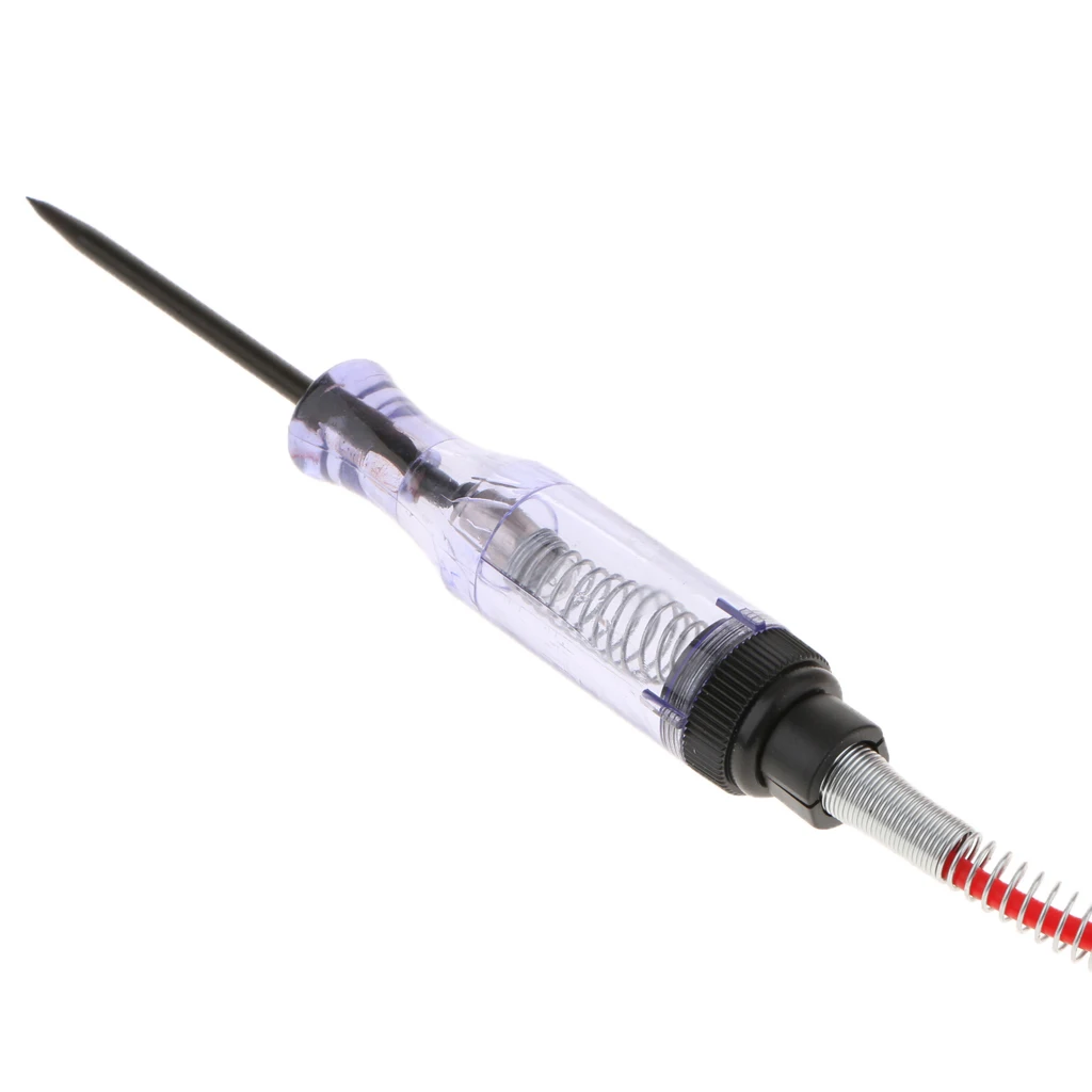 1 Pcs DC 6V-24V Auto Car Electrical Circuit Voltage Tester Test Pen For Truck Motorcycle Automotive Headlight Taillight Fuse Etc