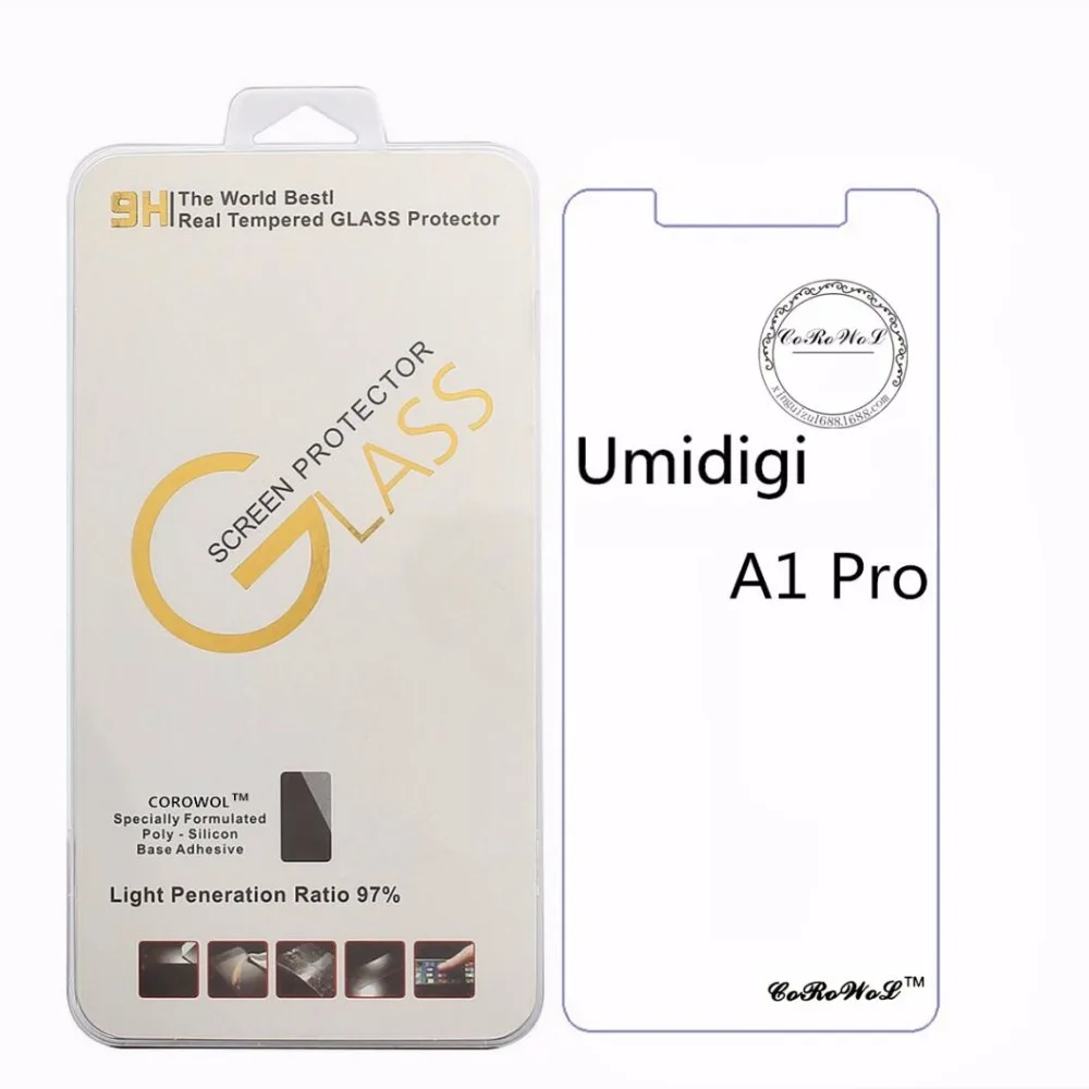 

2.5D 0.26mm 9H Premium Tempered Glass For Umidigi A1 Pro Phone Screen Protector protective film For Umi A1 Pro Glass Film