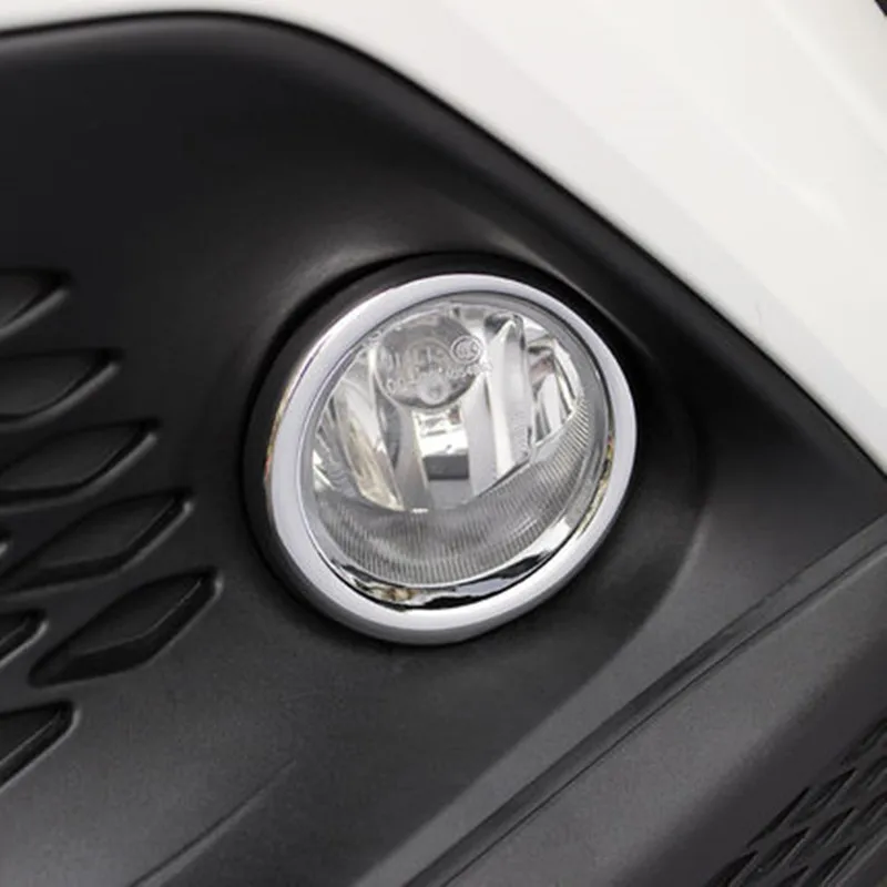 For Toyota C-HR CHR 2016 2017 2018 2019 2020 Car Front Fog Light Frame Trim Light Eyebrow Front Head Fog Light Lamp Cover