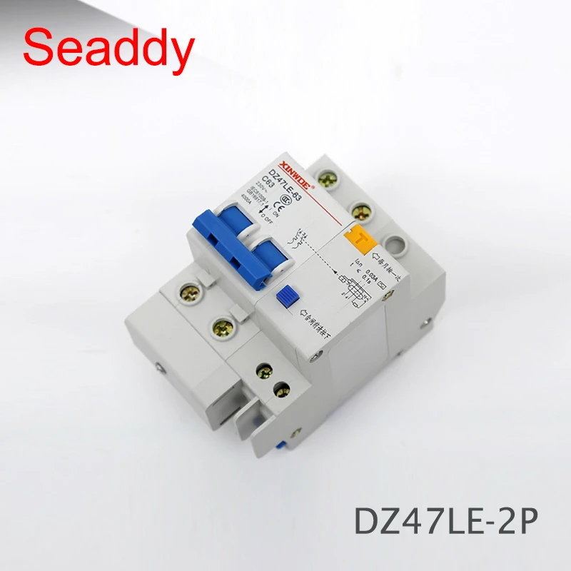 

DZ47LE Residual current circuit breaker with surge protector RCBO samll MCB RCCB with Lightning protection