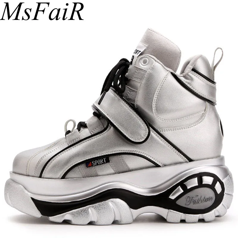 

MSFSIR New Arrivals Spring Autumn Running Shoes For Women Outdoor Athletic Ladies Sneakers Height Increasing Sport Shoes Brand