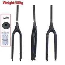 MTB Fork 29ER Mountain Bike Carbon Fiber Forks 1-1/8-1-1/2 Disc Brake Rigid Carbon MTB Fork for 29er Frame UD Matte Black ligh 2017 ievele full carbon fiber mountain bike fork bicycle forks 26 27 5 29er mtb carbon fork bike accessories disc 160