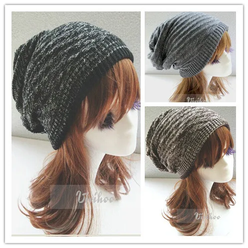 

Classic Winter Warm Popular Folding Hat Fashionable Men and Women Striped Knitted Wool Outdoor Recreation Fashion Casual Cap