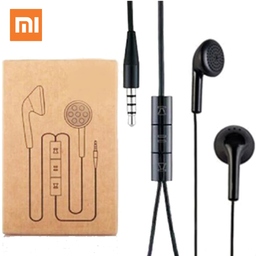 

Xiaomi 1 Earphone Mi In-Ear Wired Control With MIC for Huawei Xiaomi mi A1 Redmi 5 Plus Note 5 Smartphone