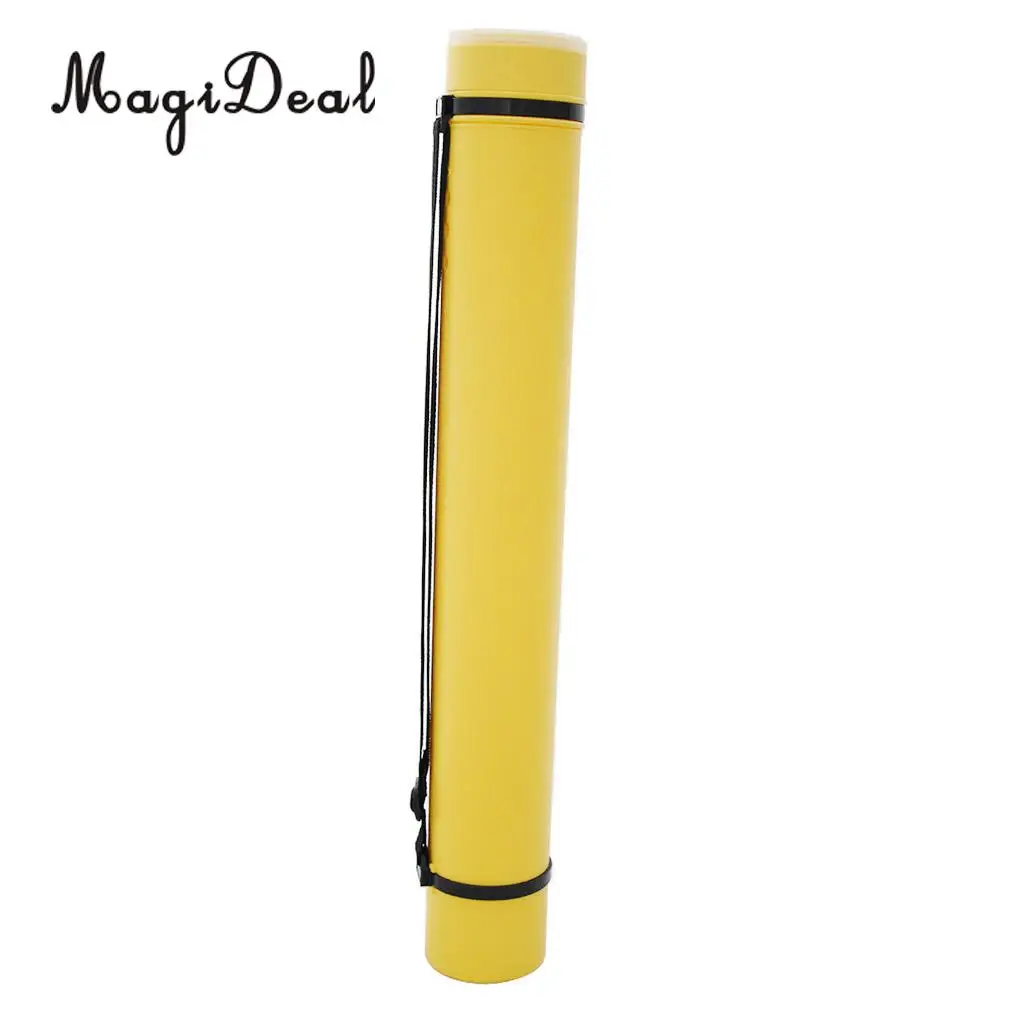 MagiDeal Telescopic Archery Arrow Back Quiver Tube Adjustable Shoulder Strap Holder