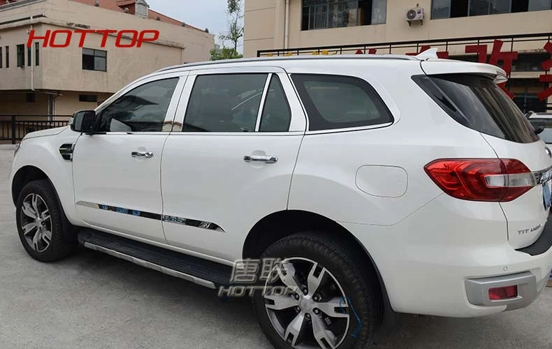 Хромированная отделка для окна автомобиля из нержавеющей стали для ford everest