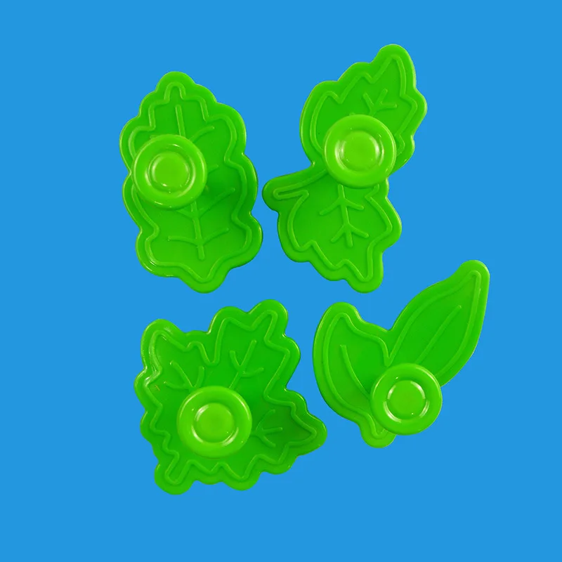 New 4pcs Leaf Spring Mold DIY Cake Baking Tool Set | Дом и сад