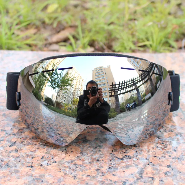 US $12.58 professional ski goggles layers lens Adult antifog UV400 ski glasses skiing snowboard men women sn