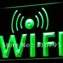 I572 Wi-Fi Интернет магазин кафе светодиодный неоновый свет вывеска вкл/выкл Swtich 20+ цвета 5 размеров