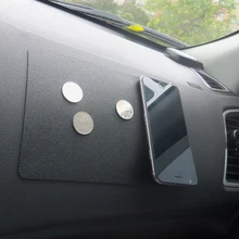 Tapis antidérapant Double face en Silicone pour tableau de bord, ornement de voiture, pour porte-lunettes de soleil, 22.5x14.5cm