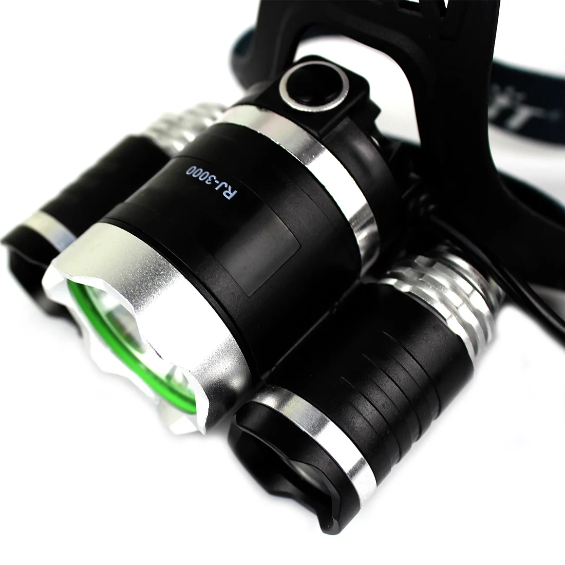 

1pc RJ-3000 6000Lm Lumen 3T6 4-mode Headlight Head Light Flashlight Frontal Headlamp Eu Charger La linterna