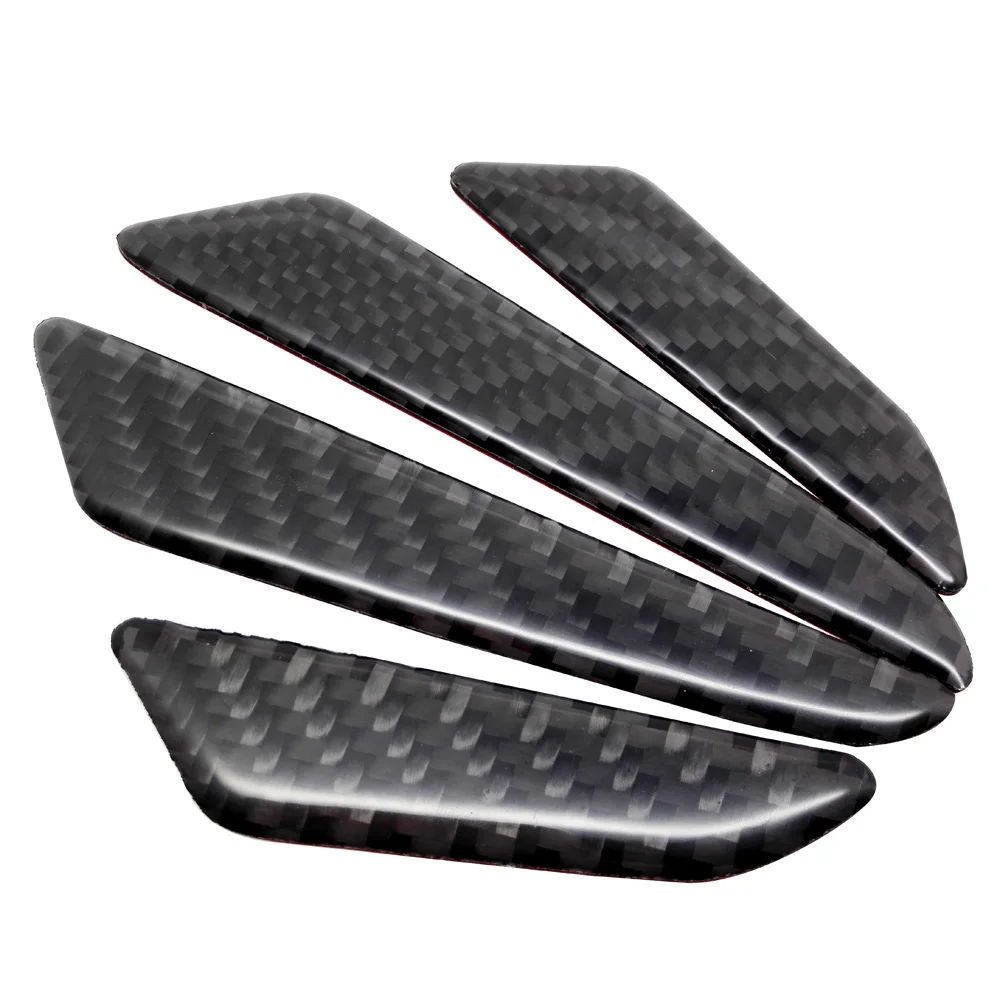 Carbon Fibre Car Door Protection Strips Guard Anti