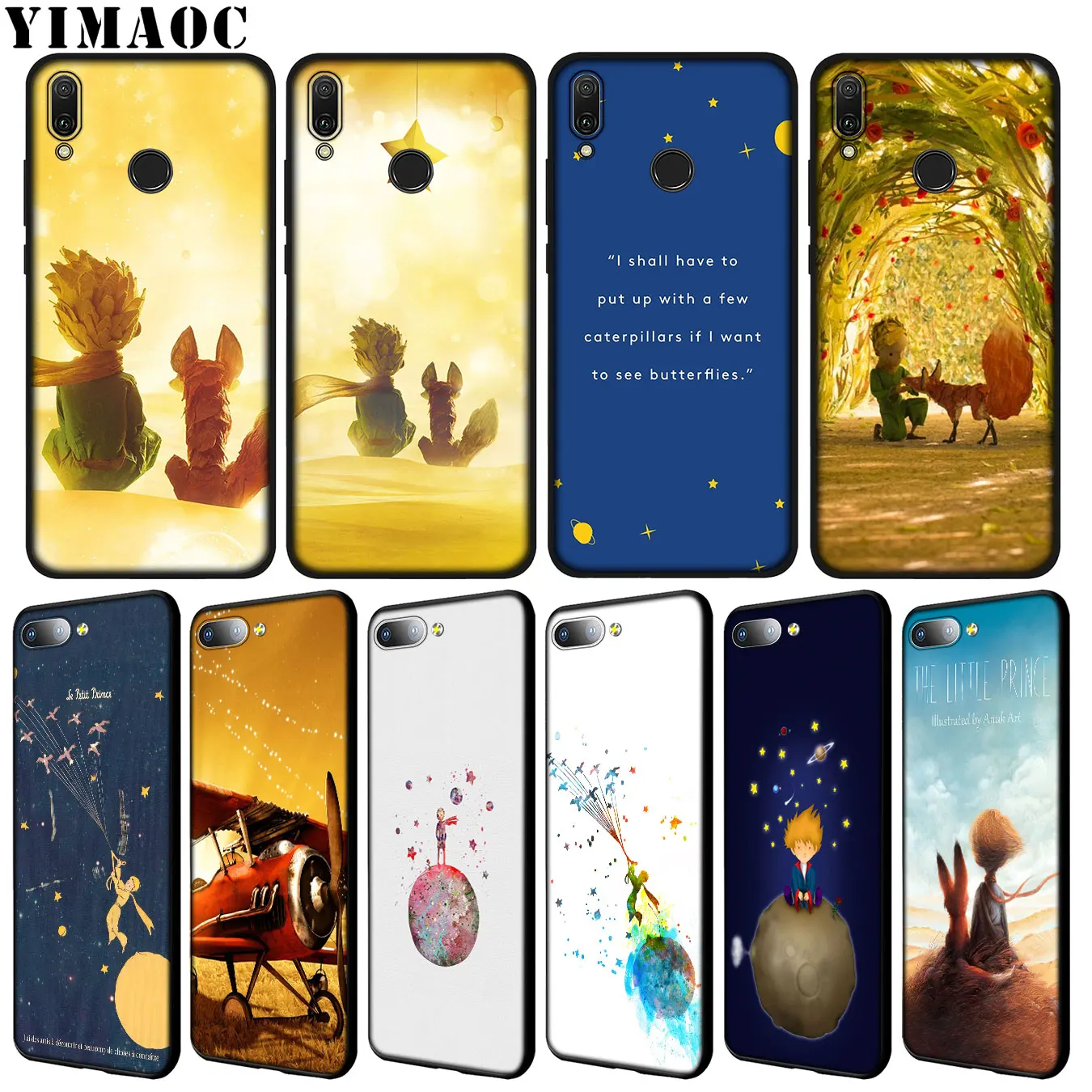 YIMAOC Маленький принц Мягкий силиконовый чехол для Huawei Y9 Y7 Y6 Prime 2019 Honor 20 8C 8X 8 9 9X 10 Lite