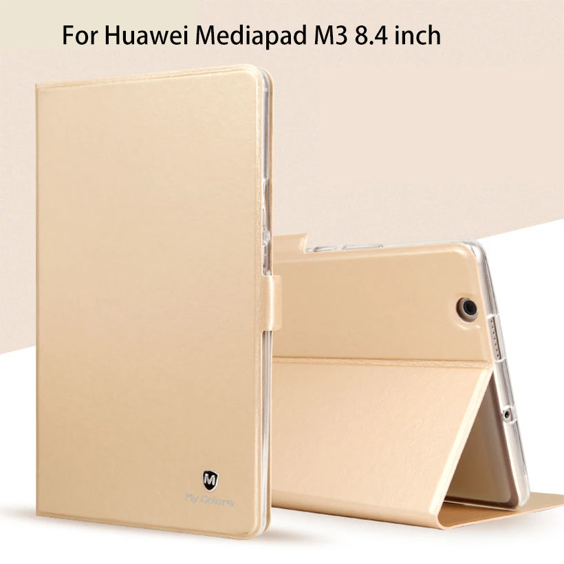 Силиконовый+ чехол из искусственной кожи чехол для huawei MediaPad M3 BTV-W09 BTV-DL09, 8,4 дюймов, умный чехол для сна, чехол для планшета, откидная оболочка, Funda Capa