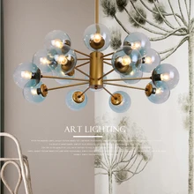 Современная люстра в скандинавском стиле, светодиодная лампа в стиле арт-деко, черная, золотая, белая, Потолочная, подвесная люстра, лампа для кухни, гостиной, лофт, спальни