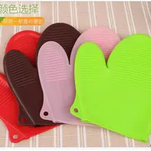 Dhl 500 шт., для пищевых продуктов термостойкая Толстая силиконовая кухонная печь для барбекю перчатки для готовки перчатки печи перчатка для выпечки барбекю