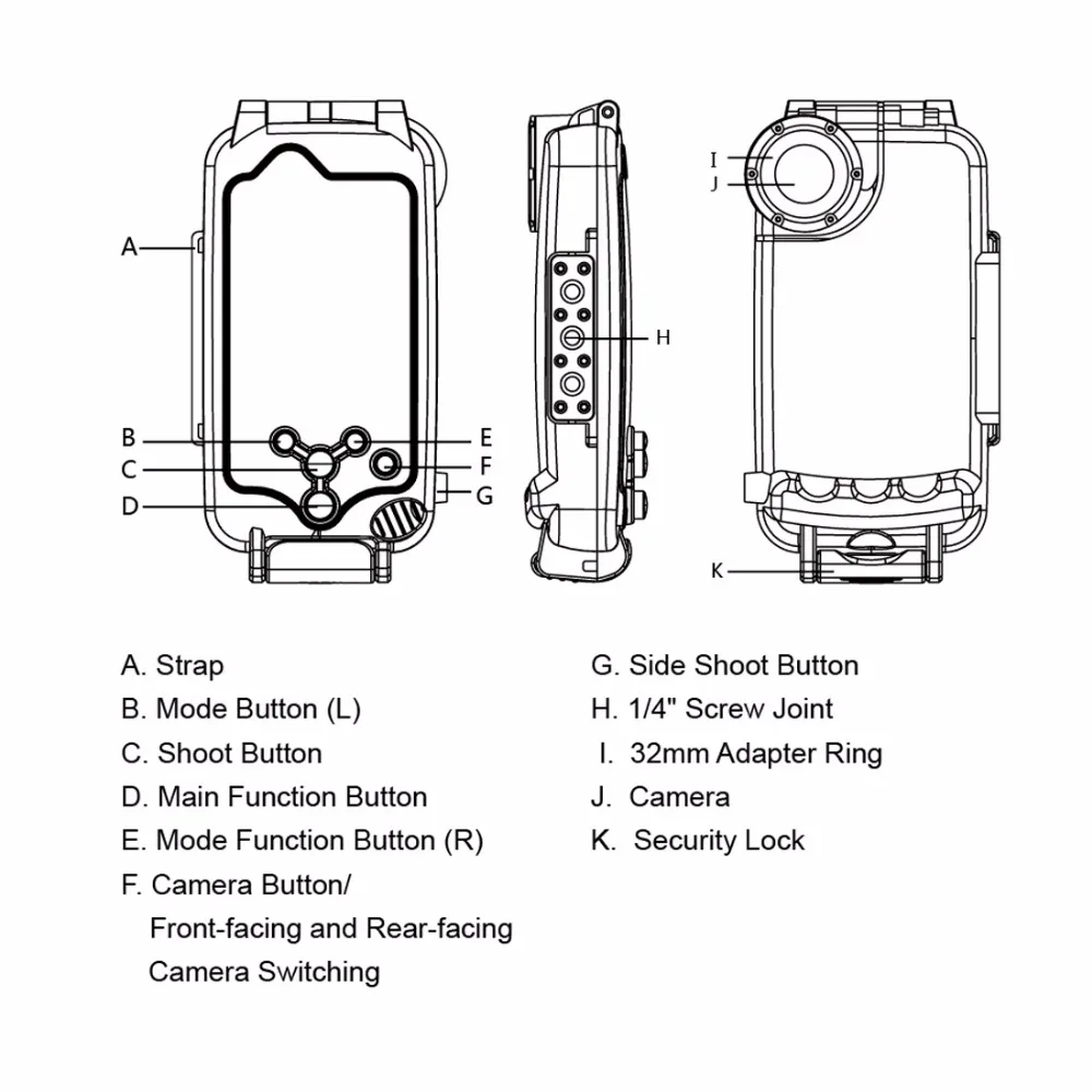 HAWEEL для iPhone X/XS чехол для дайвинга 40 м/130 футов водонепроницаемый корпус фото видео съемки подводный чехол для подводного плавания противоударный чехол