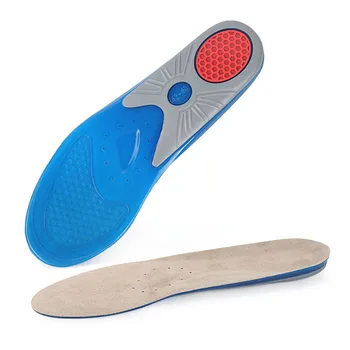 

Silicon Gel Sports Insoles For Shoes Soles Foot Care For Plantar Fasciitis Heel Spur Shock Absorption Pad Arch Orthopedic Insole