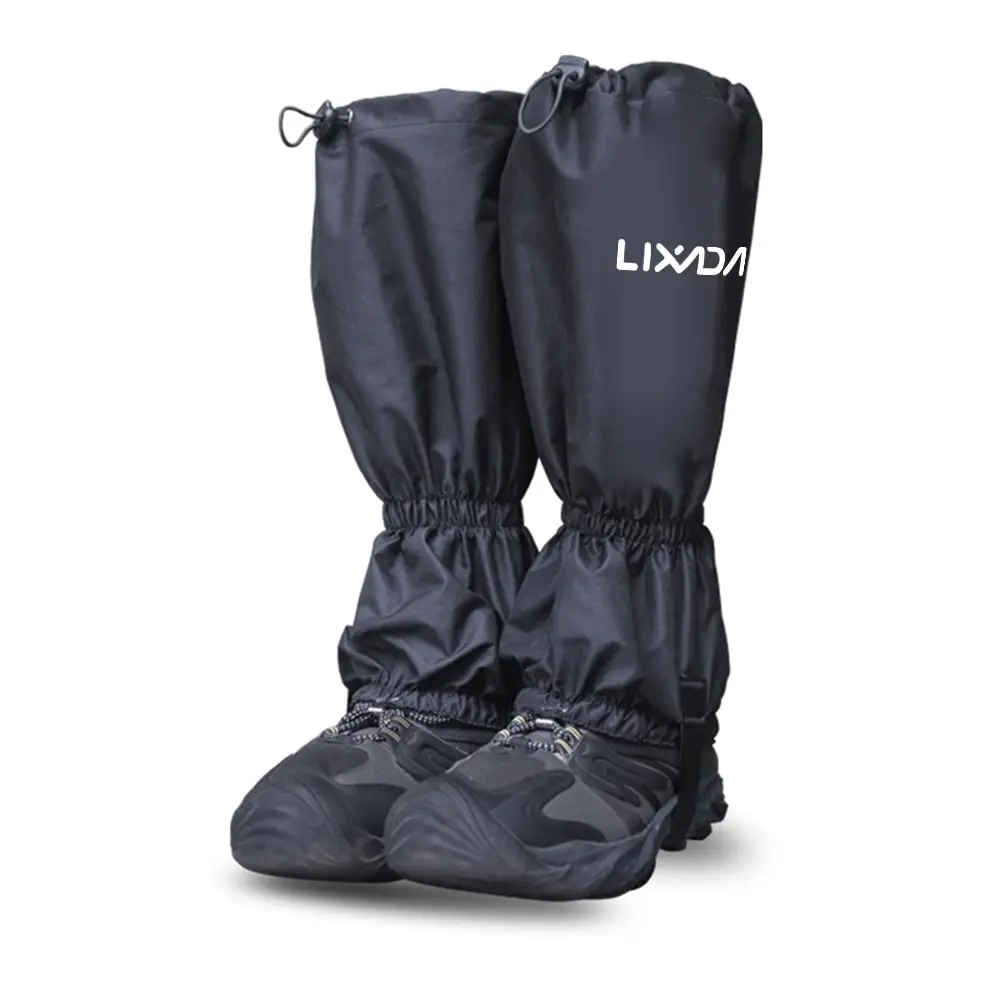 

New 1 Pair Waterproof Leg Gaiters Outdoor Hiking Walking Climbing Hunting Snow Legging Gaiters Boot Shoe Covers Ski Gaiters