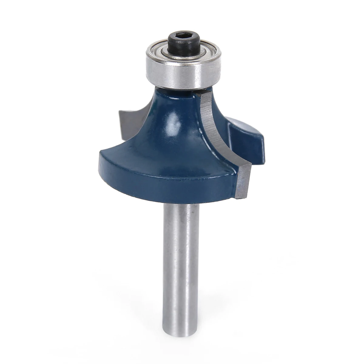 1pc Round Over Router Bit 1/4" Shank 3/4" Radius Milling Cutter Durable Woodworking Cutter for Cutting Engraving Metal Wood