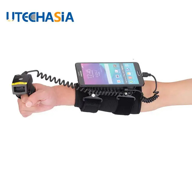 Special Price 2D Wired Bluetooth Barcode Scanner Finger Laser & Wearable Data Terminal WT01+FS02 Compatible With IOS Android Windows Phones Special Price 2D Wired Bluetooth Barcode Scanner Finger Laser & Wearable Data Terminal WT01+FS02 Compatible With IOS Android Windows Phones