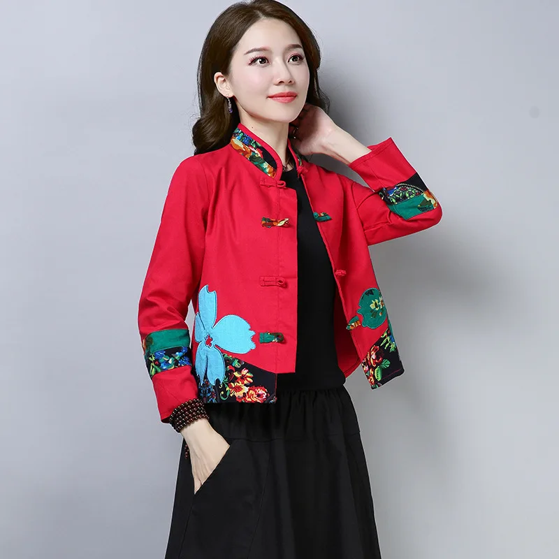 

Winter autumn jacket for woman 2018 Chinese trending styles female ladies elegant clothing kimono jacket women 2018 AA4232