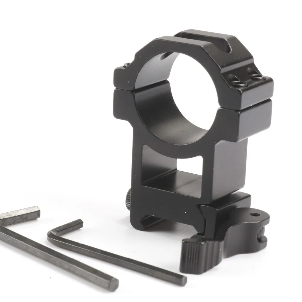 

2pcs Tactical 30mm Scope Mount QD Rifle Ring 20mm Picatinny Rail Adapter Weaver Barrel Mounts Riflescope Hunting Accessories