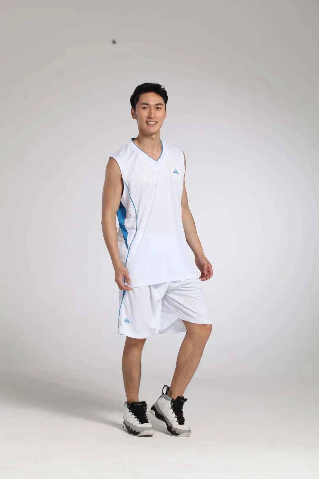 LiDong новые баскетбольные майки спортивная форма без рукавов рубашки и шорты команды тренировочные комплекты, самостоятельная настройка доступны 092