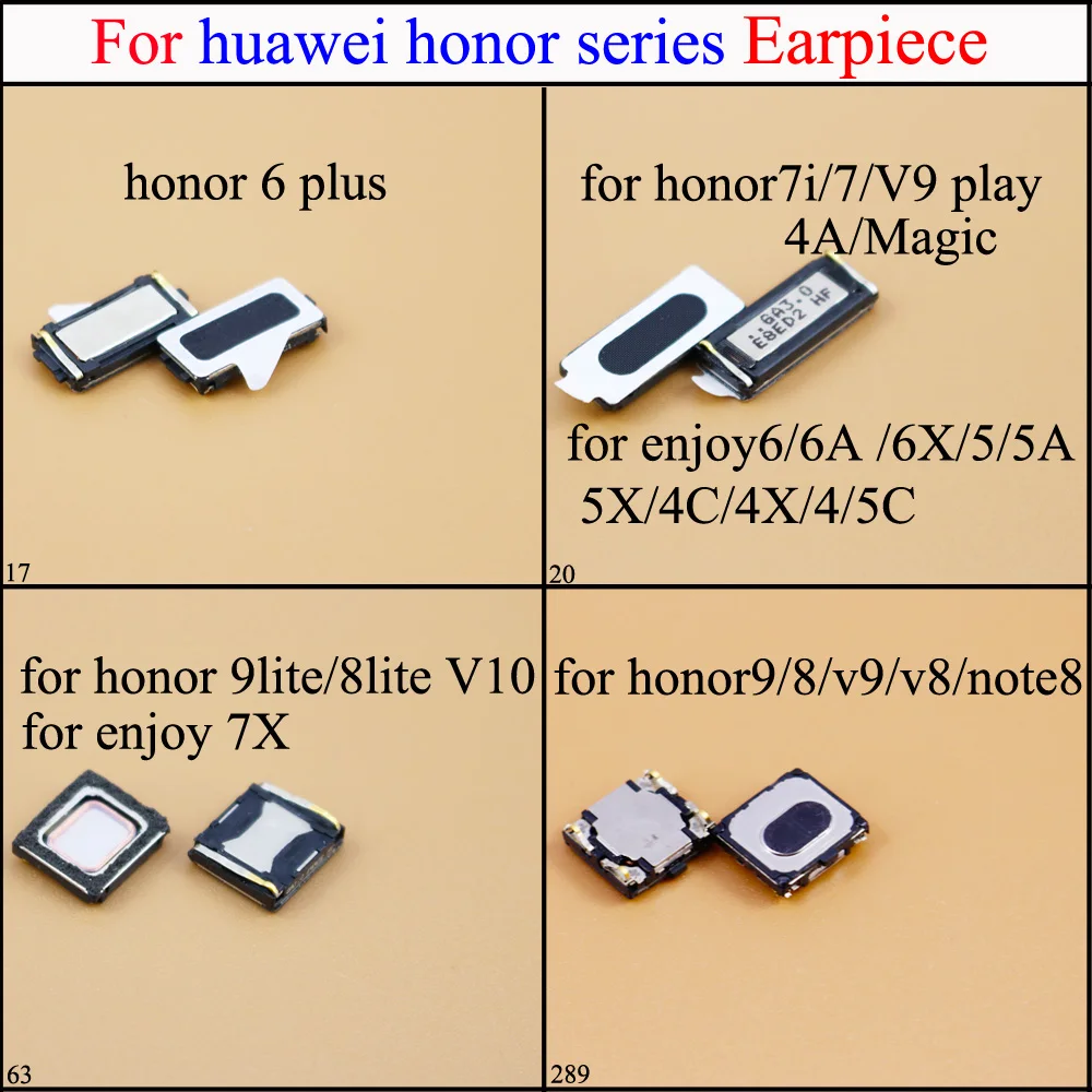 Ушные колонки YuXi для Huawei Honor 6/plus /7i 7 v9play 4A Magic 9lite 8lite v10 v8 v9 note8 4X 5X 6X 6 6A 7X 5A 5C|Шлейфы