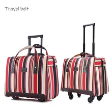 Ремень для путешествий, многоцветный, Оксфорд, чемодан на колёсиках, Спиннер, 18 дюймов, чемодан на колесиках, сумки для путешествий
