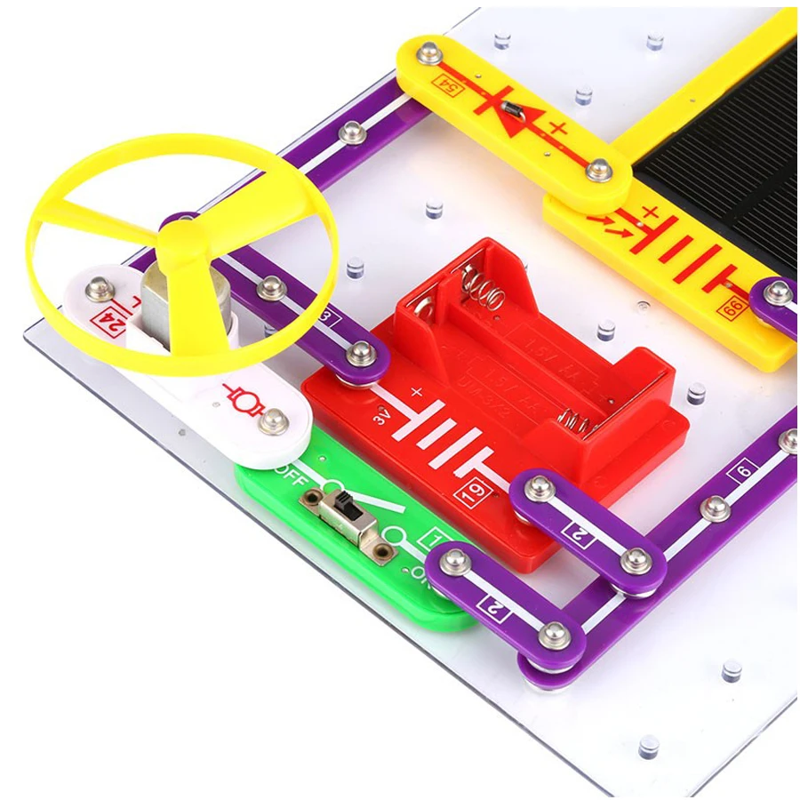 Умный набор обнаружения цепей умный электронный блок Комплект образовательный прибор научный комплект игрушка DIY блоки электрические