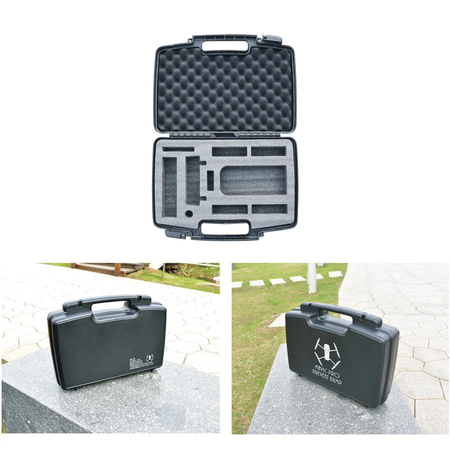 Черный рюкзак Mavic Pro, водонепроницаемый защитный портативный алюминиевый корпус, защита от ударов для DJI Mavic Pro rc drone