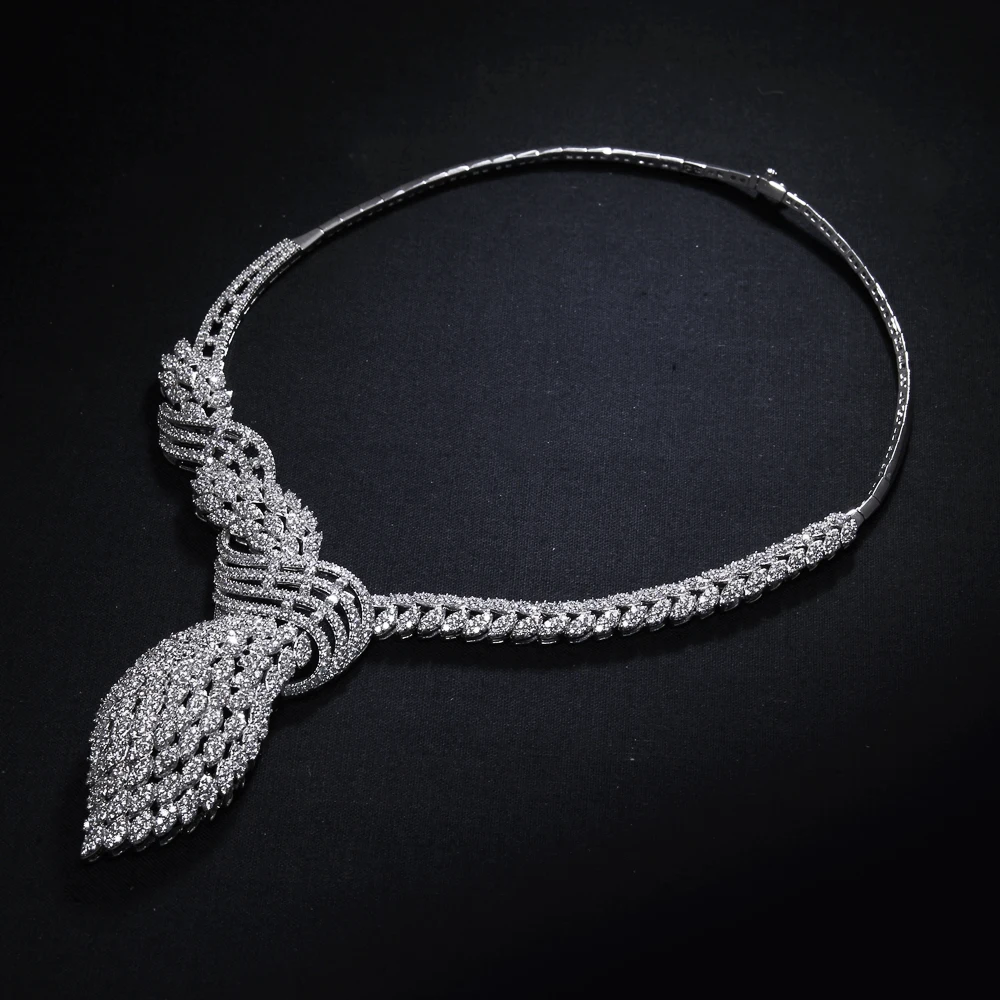 large necklace sets for wedding (7)
