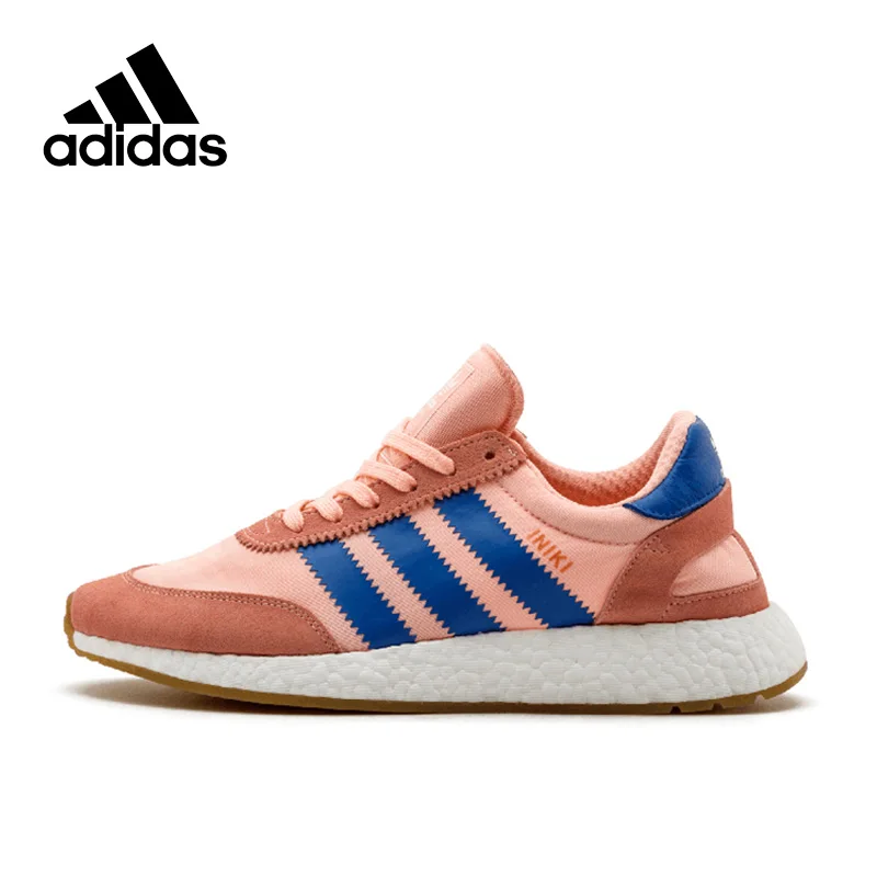 

Original New Arrival Official Adidas Iniki Racer Encourage Women Running Shoes Sport Sneakers breathable shoes outdoor BA9999